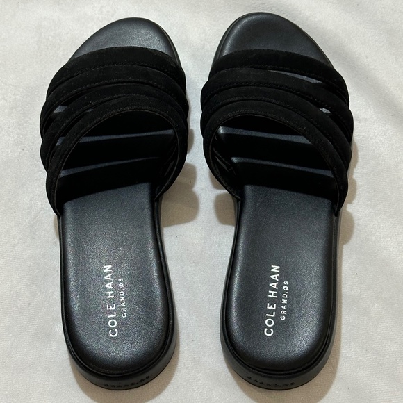 Cole Haan Grand OS Zerogrand Multi Strap Slide Sandal - Picture 3 of 6